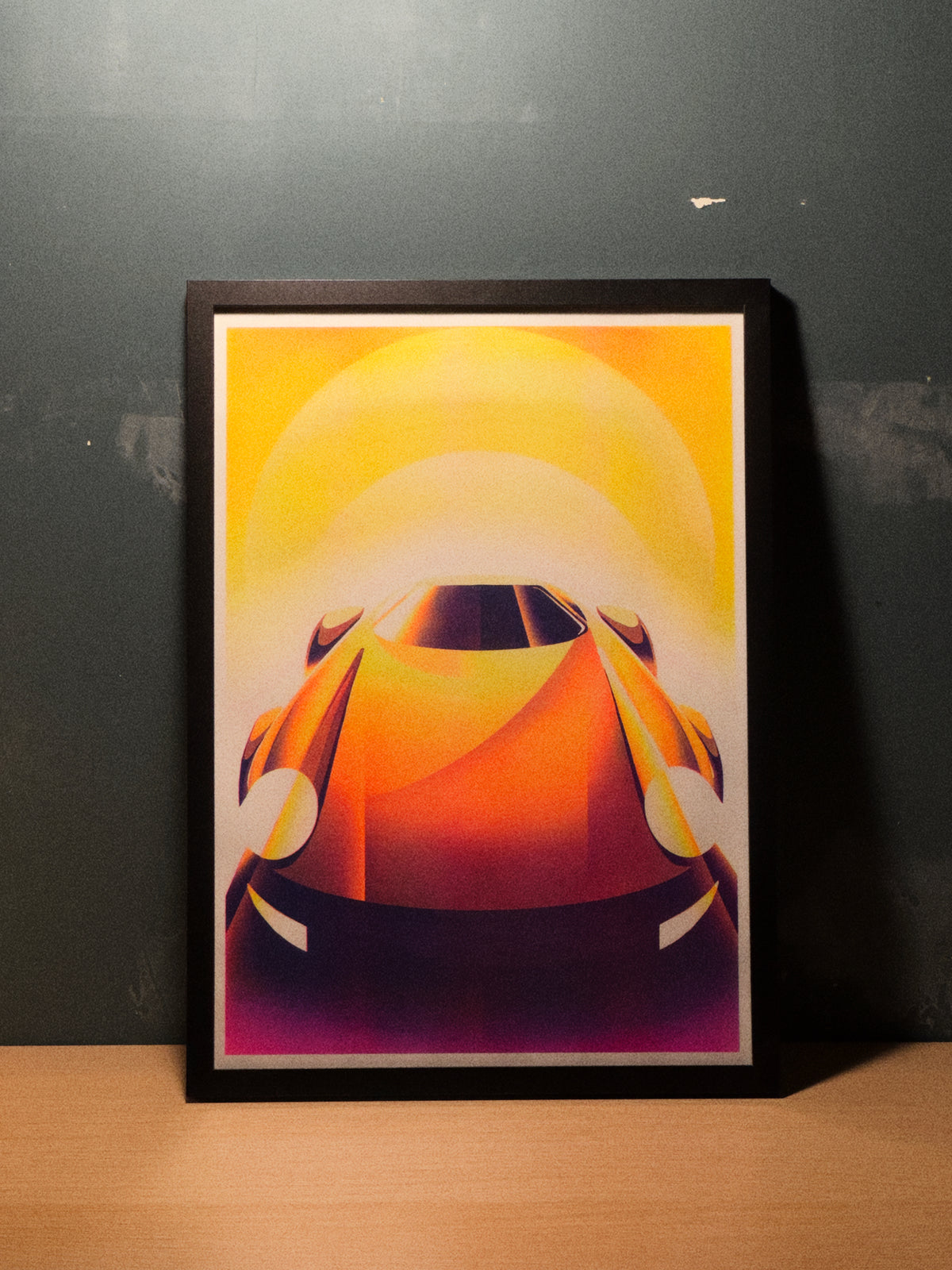 The 911 Risograph Poster