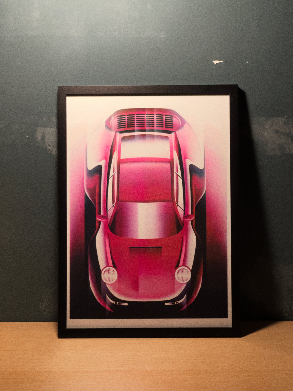 993 Turbo Risograph Poster