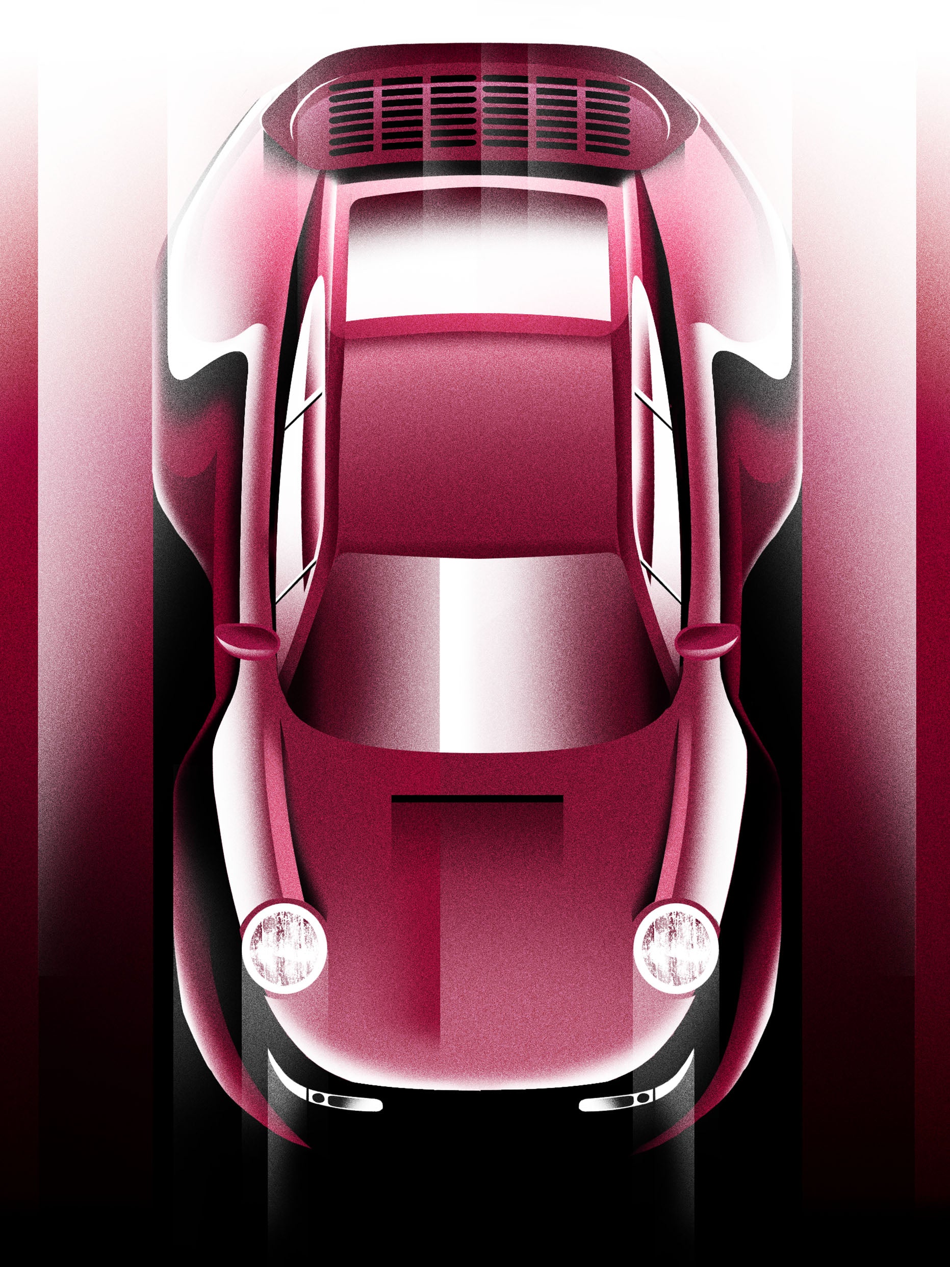 993 Turbo Risograph Poster