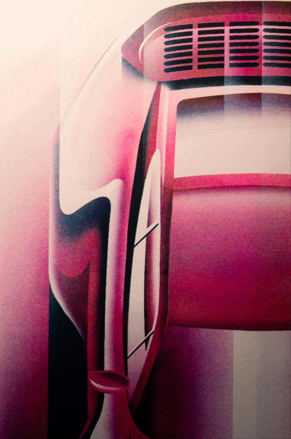 993 Turbo Risograph Poster